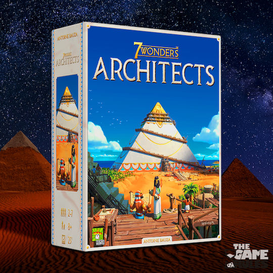 Board Game 7 Wonders Architects for 2-7 Players 8+ Years (EN) Repos Production