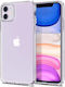 Spigen Liquid Crystal Back Cover Σιλικόνης Διάφανο (iPhone XR, iPhone 11, Spigen)