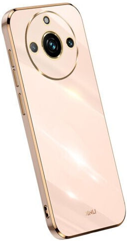 Xinli Electroplated Gold Edge Back Cover Σιλικόνης Χρυσό (Realme 11 Pro / 11 Pro+)