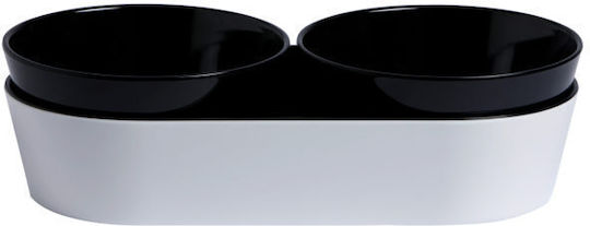 Marine Business Serving Bowl Round made of Melamine Black with Diameter 27cm 3pcs