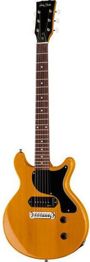 Harley Benton Benton Dc-junior Fat Tv Yellow Elektrische Gitarre SG Gelb