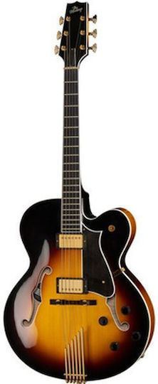 Heritage Guitars Elektrische Gitarre Weiß mit Tasche