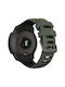 Armband Silikon Schwarz (Garmin Instinct 2X - Grün/ Schwarz)