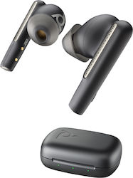 Poly Voyager Free 60 UC +προσαρμογέας BT700 USB-C +βασική θήκη φόρτισης In-ear Μαύρα
