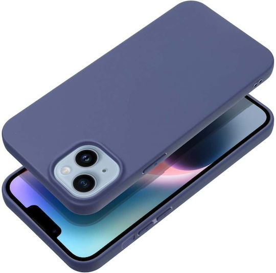 Matt Umschlag Rückseite Silikon Blau (Samsung A25 5G)