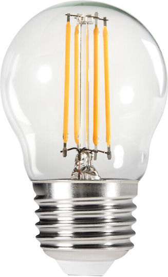 Kanlux Λάμπα LED 4.5W 78mm για Ντουί E27 και Σχήμα G45 Θερμό Λευκό 470lm