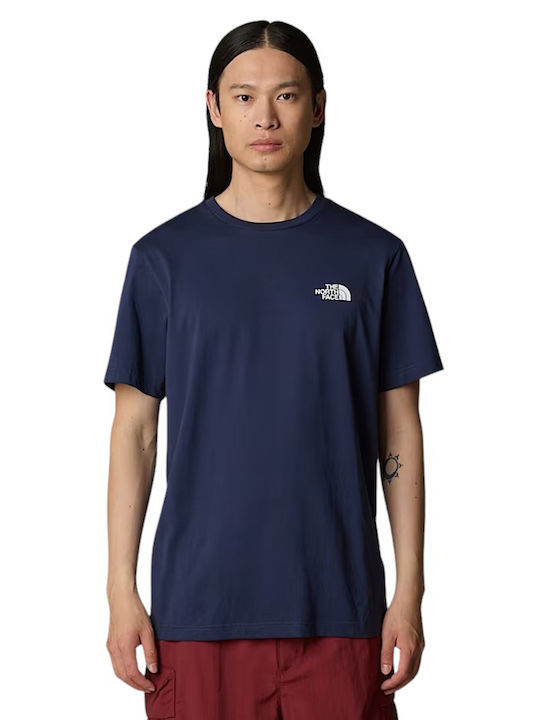 The North Face Simple Dome Αθλητικό T-shirt Nav...