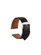 Strap Leather Black (Universal 22mm)