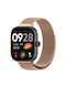 Milan Curea Oțel inoxidabil Rose Gold (Redmi Watch 4 / Redmi Watch 5Huawei Watch 4 / Watch 4 Pro)