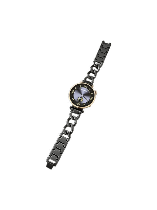 Λουράκι Ανοξείδωτο Ατσάλι Μαύρο (Huawei Watch GT 4 41mm)