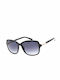 Guess Women's Sunglasses with Black Plastic Frame and Gray Gradient Lens GF0393 01B