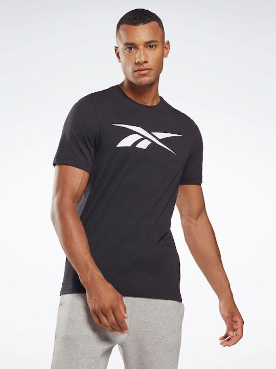 Reebok Graphic Series Vector T-shirt Μαύρο