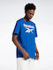Big Stacked Logo T-shirt Blue