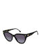 Carrera Damenträger Sonnenbrillen mit Schwarz Horn umrandetem Rahmen und Gray Verlaufsfarbe Gläser 3017/S 807WJ