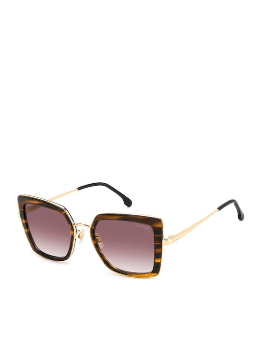 Carrera Women's Sunglasses with Brown Horn-Rimm...