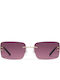 Gigi Barcelona Sunglasses with Gold Metal Frame and Purple Lens 6862/6