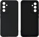 Umschlag Rückseite Silikon / Kunststoff Schwarz (Galaxy A14)
