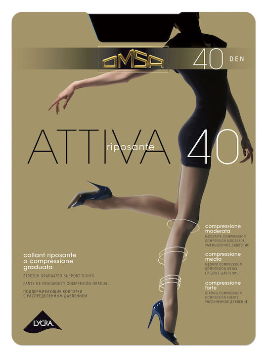 Omsa Attiva Ciorapi dama 40 Den Strângere Maro