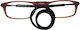 Lumia Optics Reading Glasses +1.50 with Magnet in Brown color EYESEELH232BRC3.150