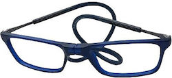 Lumia Optics Reading Glasses +1.75 with Magnet in Blue color EYESEE116C4BL.175