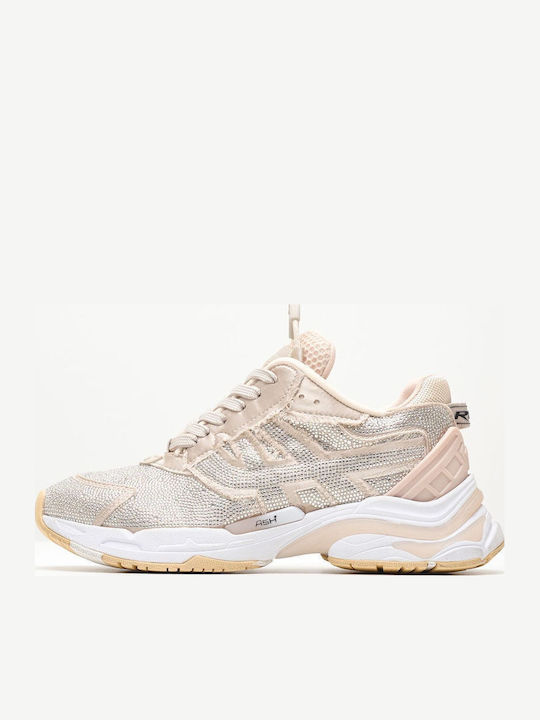 Ash Combo Women's Beige Sneakers