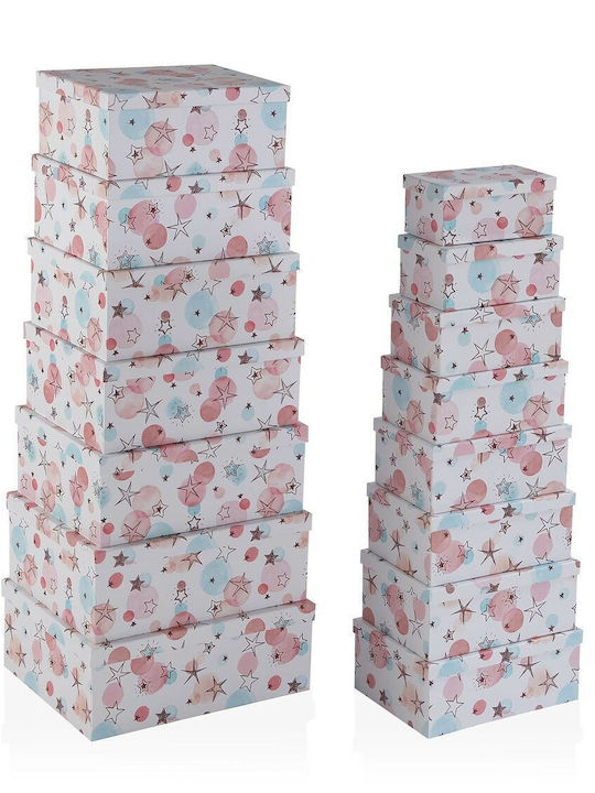 Paper Decorative Boxes Set 15pcs