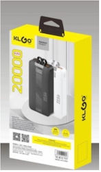KLGO KP-29 Power Bank 20000mAh Alb