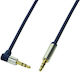 LogiLink 3.5mm Jack Cable Male - 3.5mm Male Black 0.5m CA11050