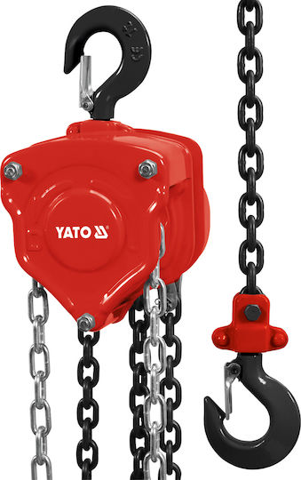 Yato Kettenzug for Load Weight up to 3t in Rot Color