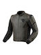 Rev'IT Parallax Herren Motorradjacke Leder 4 Jahreszeiten Black Olive