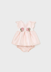 Mayoral Pink Baptism Dress