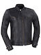 Segura Men's Motorcycle Jacket Leather 4 Seasons Black