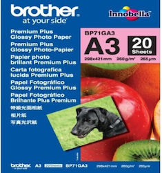 Brother BP-71GA3 Mat Mat A3 20 Foi Brother BP-71GA3 Mat Mat A3 20 Foi