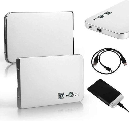Case for Hard Drive 2.5" SATA III with Connection SATA / USB 2.0