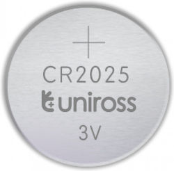 Uniross Watch Battery Lithium CR2025 3V 1 Pack