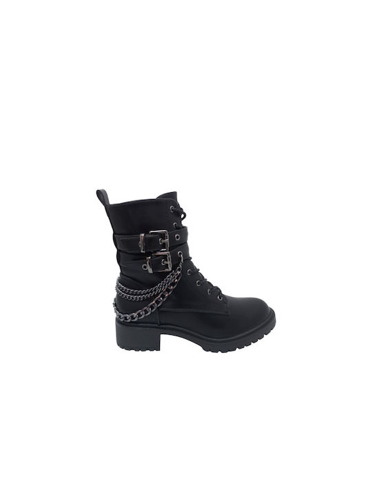 Alta Moda Damen Knöchelstiefel Schwarz