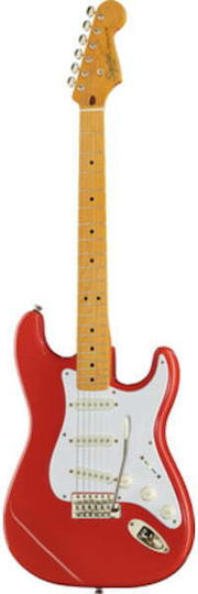 Squier Cv 50s Електрическа Китара Stratocaster Червено
