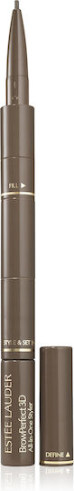 Estee Lauder Browperfect 3D AllinOne Styler Waterproof Pencil For Eyebrows Light Brunette