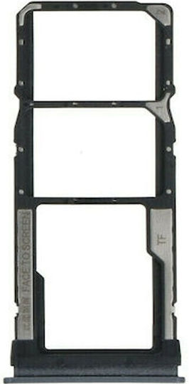 Sim Card Slot Black for Xiaomi Redmi 9T