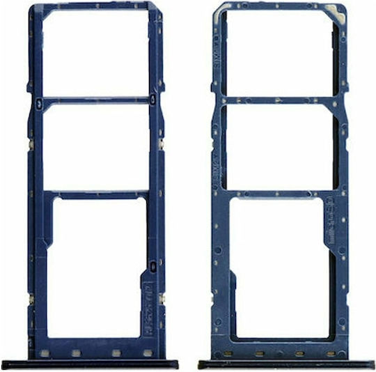 Υποδοχή Κάρτας Sim Υποδοχή Κάρτας Sim Tray Μπλε για Galaxy A03s Samsung A03S