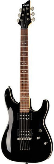 Schecter Omen 6 Gbk Ηλεκτρική Κιθάρα ST Style Μαύρη