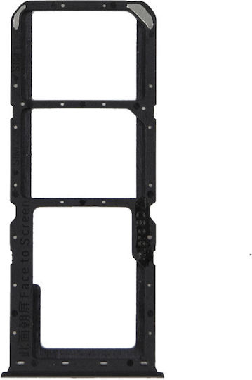 Sim-Kartenhalterung Schwarz für Oppo A52