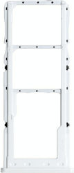 Slot Card Sim Alb pentru Samsung Galaxy A22 4G Slot Card Sim Alb pentru Samsung Galaxy A22 4G