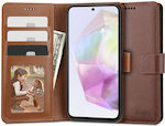 Tech-Protect Wallet Brown (Samsung Galaxy A35 5G)