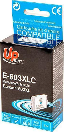 Uprint Compatible Inkjet Printer Ink Epson C13T03A24010 603XL 9ml Cyan 1 Piece