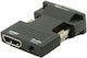 Microconnect Converter HDMI female to VGA female 1pcs