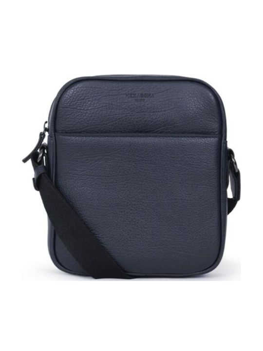 Piele Geantă pentru bărbați De umăr / tip crossbody Albastru marin