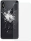 Batterieabdeckung Transparent für iPhone X