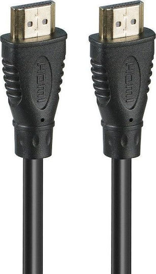 Libox Cable HDMI male - HDMI male 5m Μαύρο