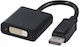 Microconnect Μετατροπέας DisplayPort male σε DVI-D female